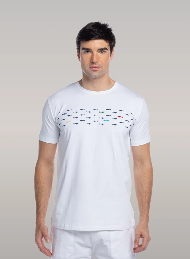 جاست نيتشر تيشيرت ليتل شاركس